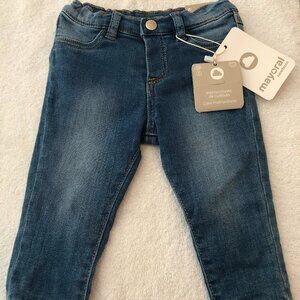 Mayoral Baby Boy or Girl Distressed Jeans NWT